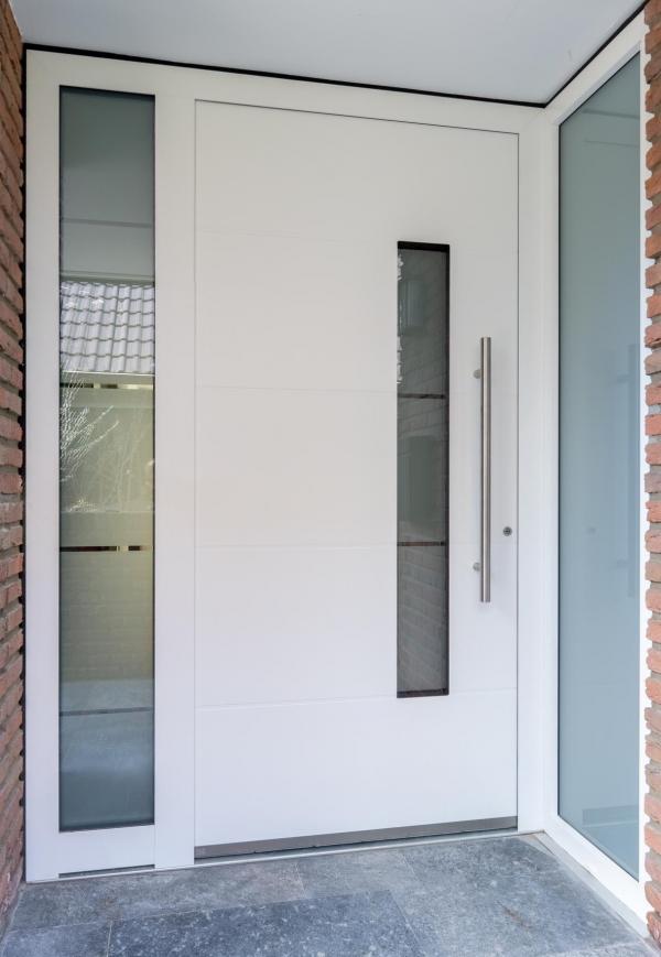 PaXentrée Aluminium-Haustür mit Seitenteil