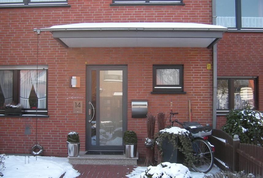 Haustür grau langganke